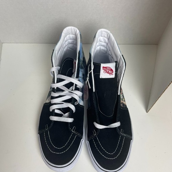 NEW Vans Men's MOCA Frances Stark Sk8-Hi Sneaker In Black Size 11 - Picture 7 of 12